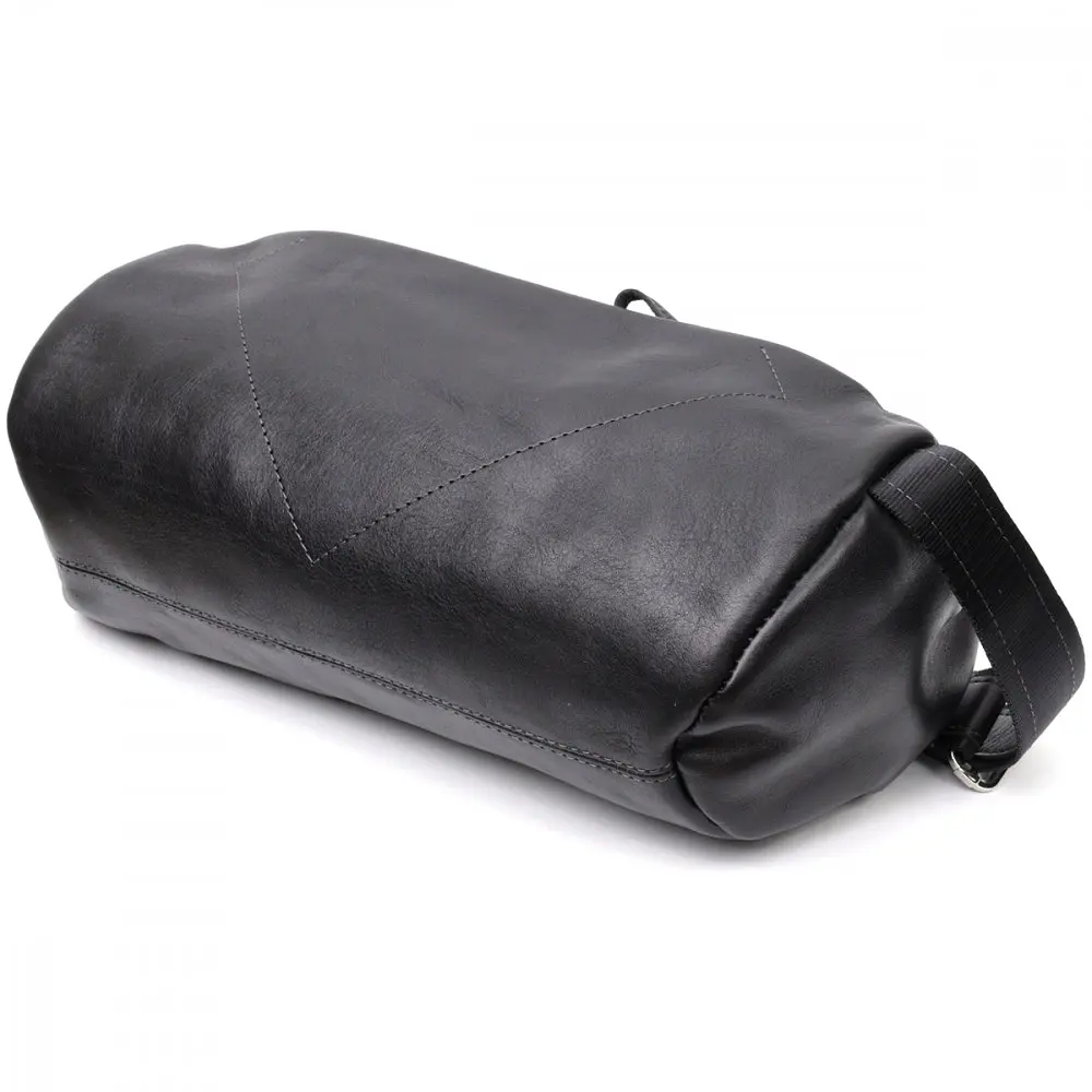 Чоловіча шкіряна бананка GRANDE PELLE sum0026735 - фото 3
