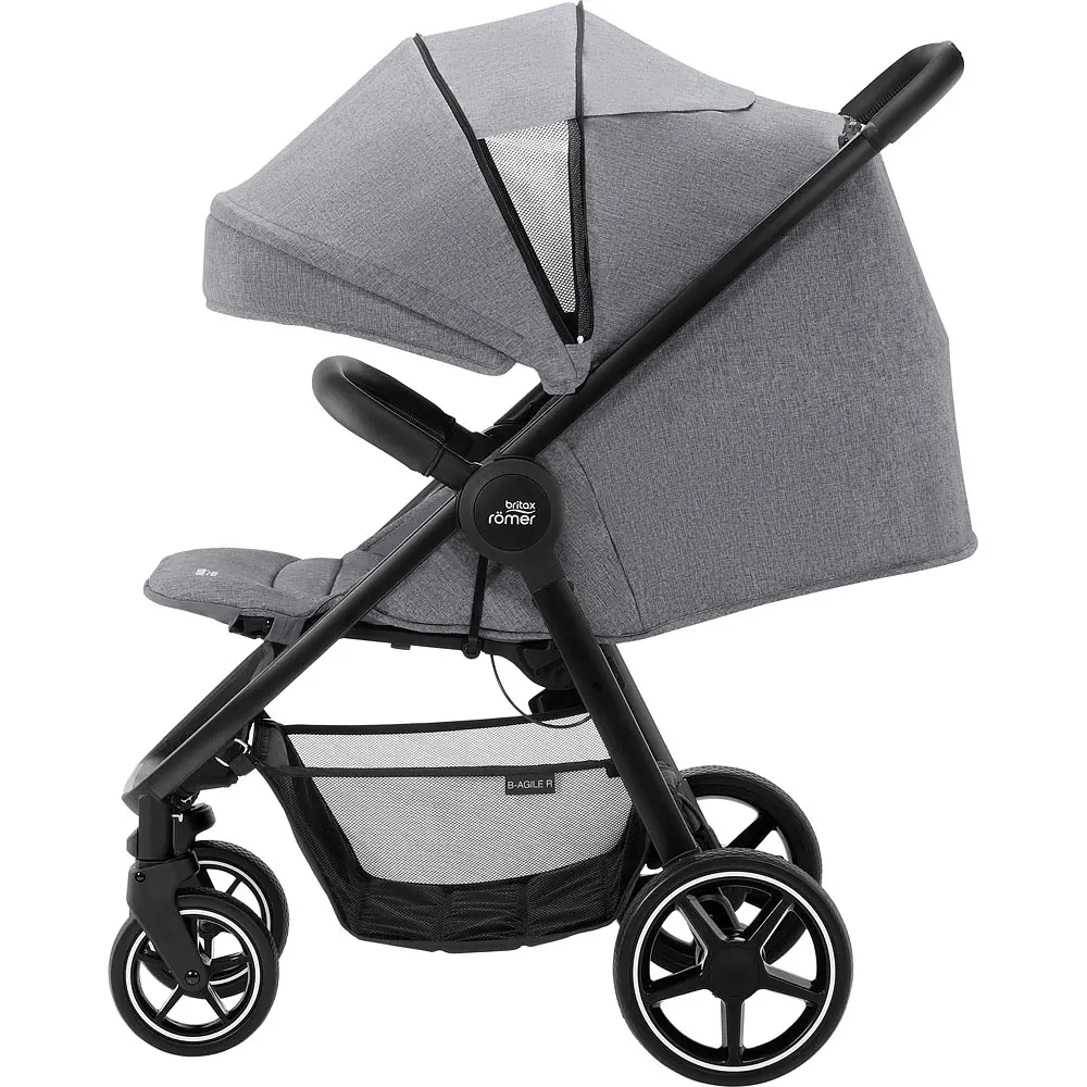 Прогулянкова коляска Britax Romer B-Agile R Elephant Grey/Black (2000032872) - фото 3