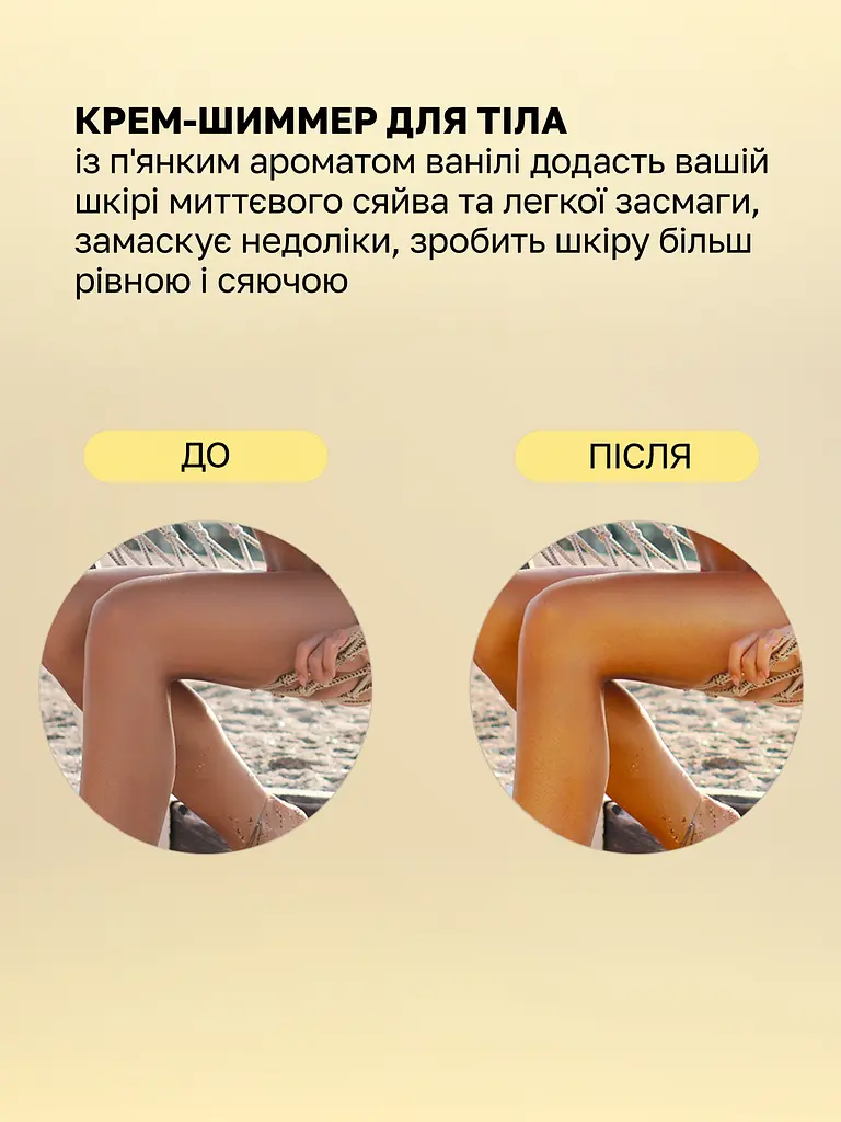 Крем-шиммер для тіла Intt Sexy Glow, 60 мл (ваніль) - фото 8