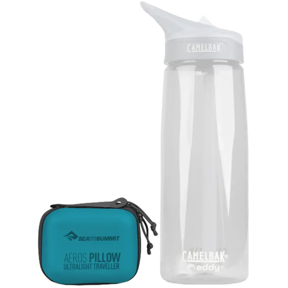 Подушка Sea To Summit Aeros Ultralight Traveller Pillow Aqua - фото 3