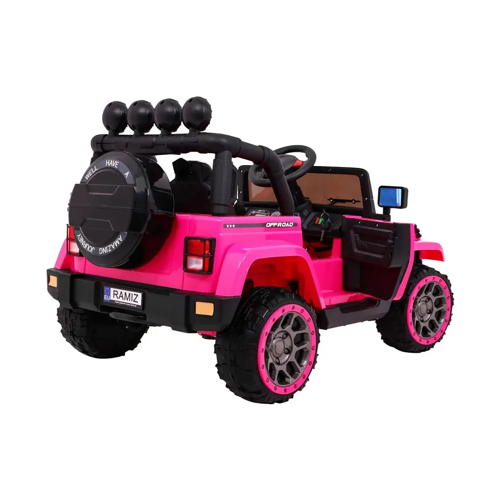 Електромобіль Ramiz Full Time 4WD Audio LED 12 В,чорний (PA.BRD-7588.CZ) - фото 17