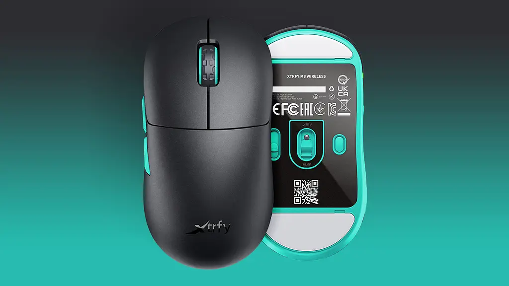 Компьютерная мышь Cherry Xtrfy M8 WL/USB-A RGB черный teh0014015 - фото 2