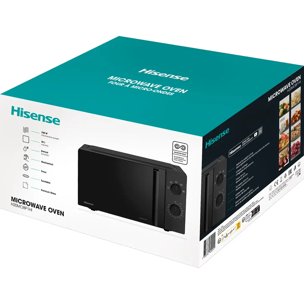Мікрохвильова піч Hisense H20MOBP1HI - фото 8