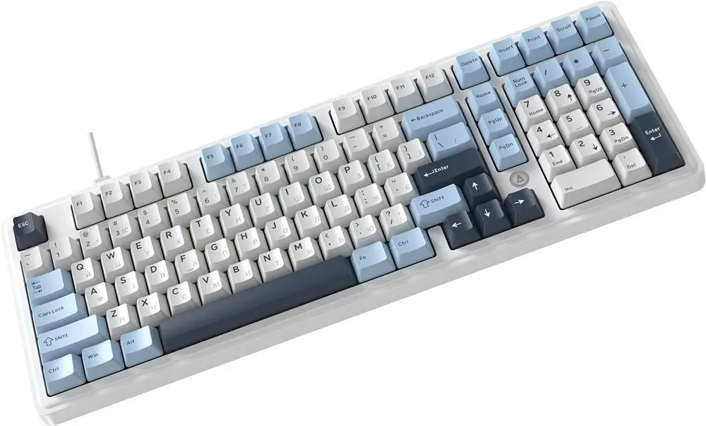 Клавіатура Ajazz AK980 Max Magnetic Switch Blue/White/Dark Blue (AK980-MAX-M-BWDB) - фото 3