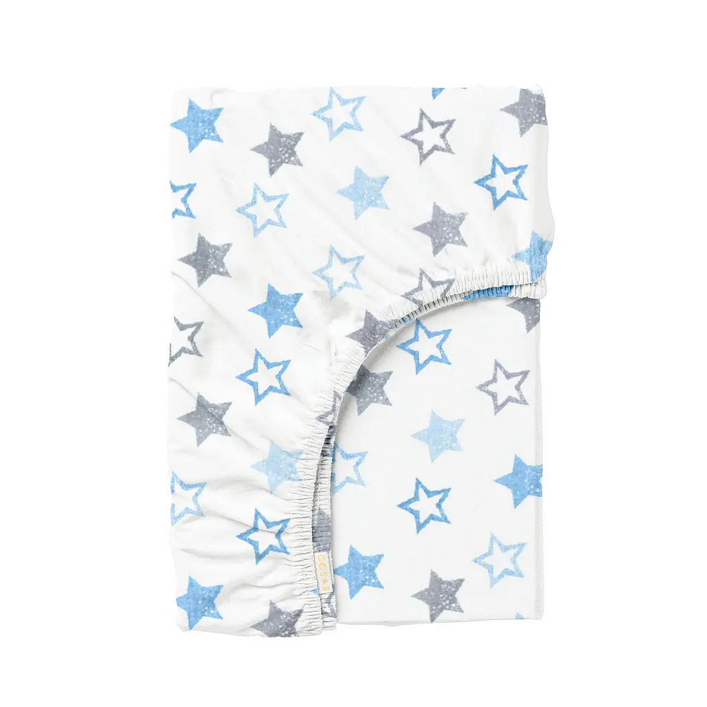Простирадло на резинці 160х200х30 BLUE STAR COSAS (4822052205945)
