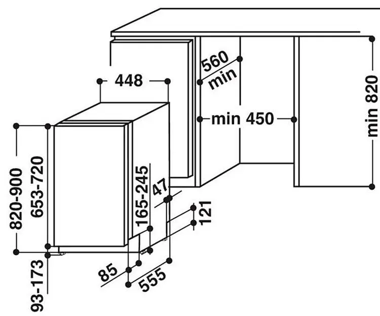 Посудомоечная машина Hotpoint Ariston HSIC3T127C (6470767) - фото 8
