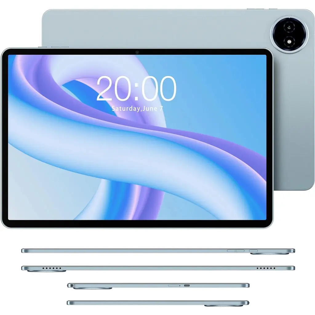 Планшет Teclast M50 Plus 10.1" 6ГБ, 128ГБ, LTE, 7000мА • рік, Android, синій - фото 6