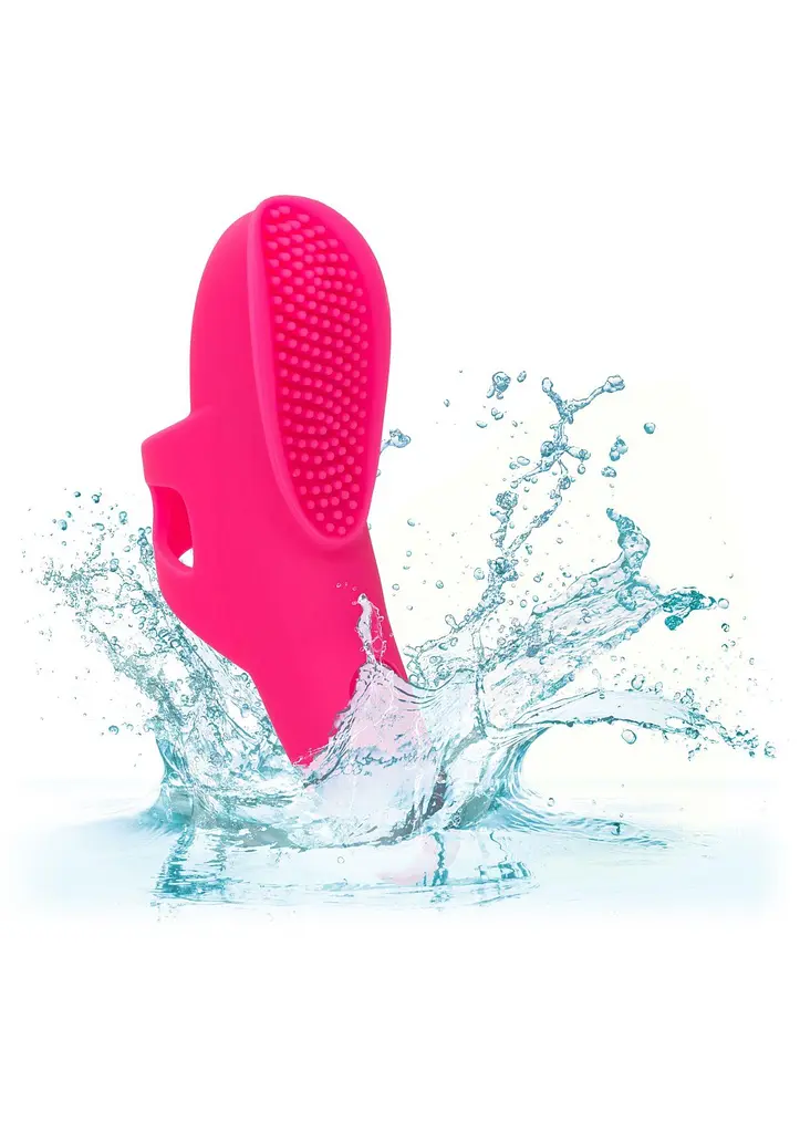 Вибратор на палец CalExotics Neon Vibes The Pleasure Vibe 9 см розовый - фото 13