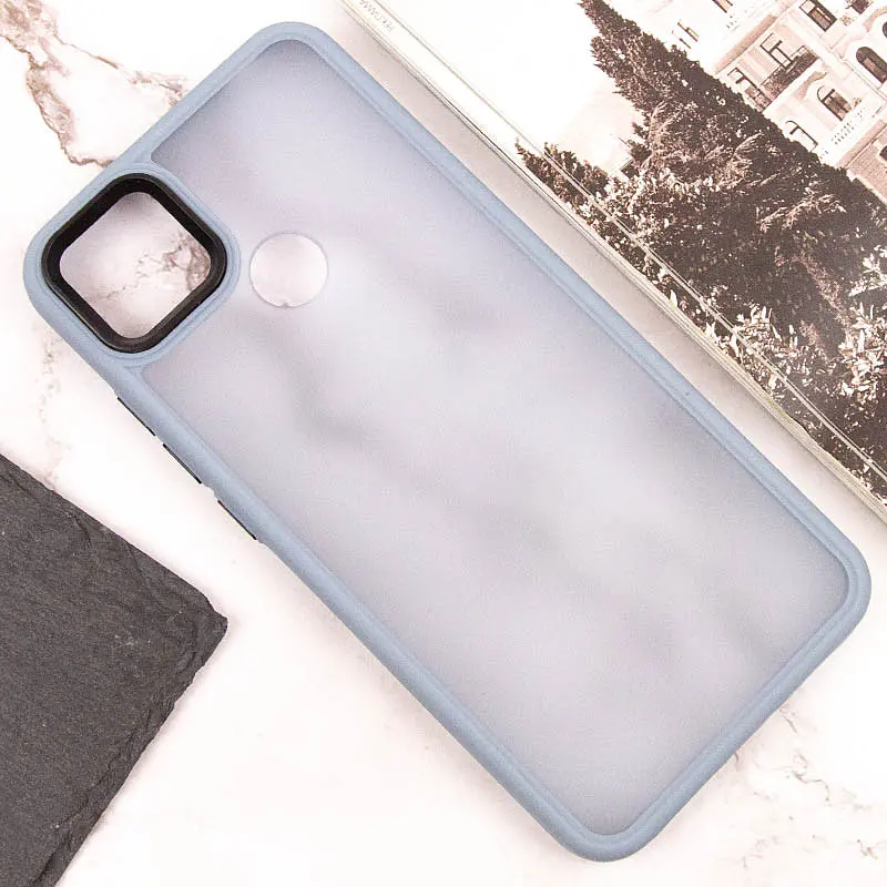 Чохол TPU+PC Lyon Frosted для Xiaomi Redmi 9C Sierra Blue - фото 4