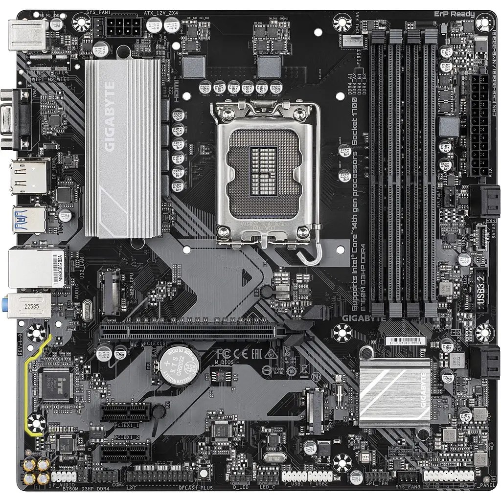 Материнська плата Gigabyte B760M D3HP DDR4 [146929] - фото 2
