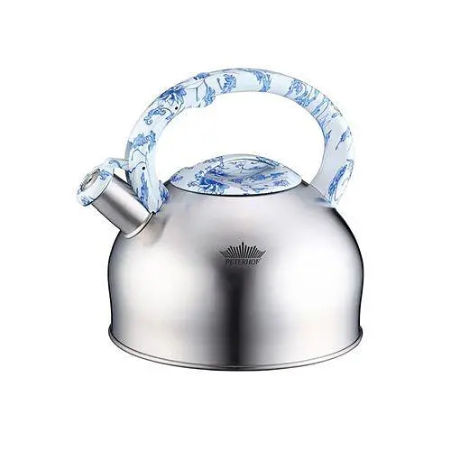 Чайник із свистком Peterhof PH-15639 blue 3,0 л.