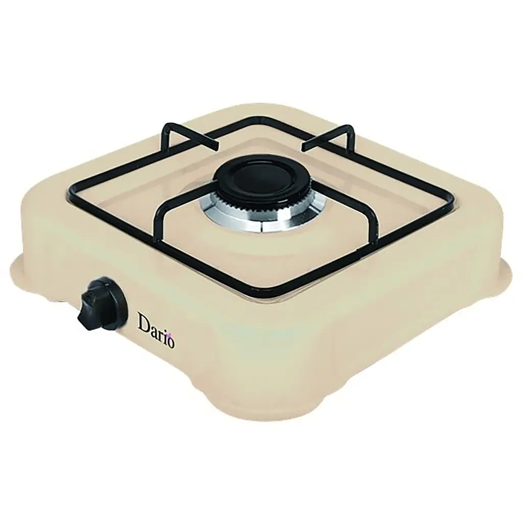 Настільна плита газова DR105G Beige таганок газовий, Dario 87791 - фото 2