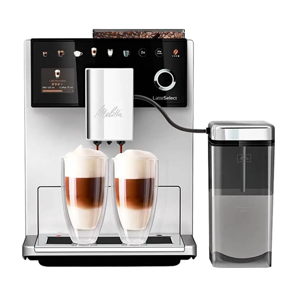 Кофемашина MELITTA Latte Select Silver (F630-211)