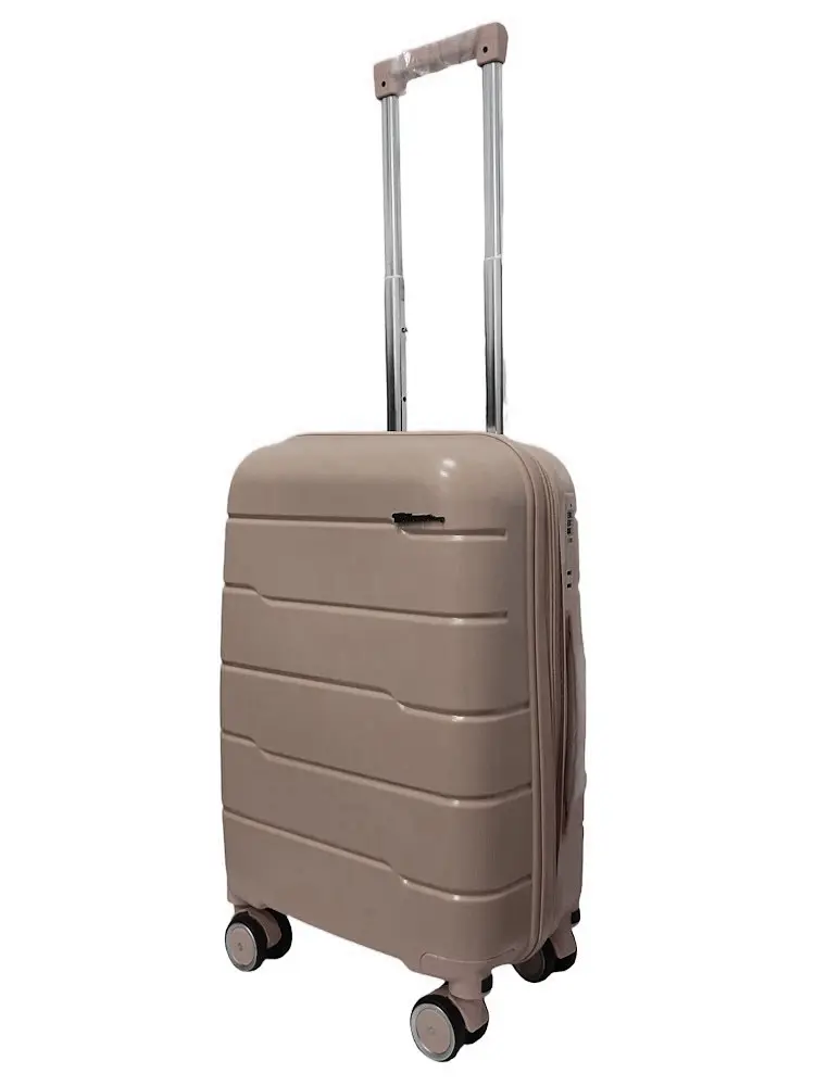 Валіза міні XS+ з поліпропілену Milano bag 0305 40л Шампань - фото 2