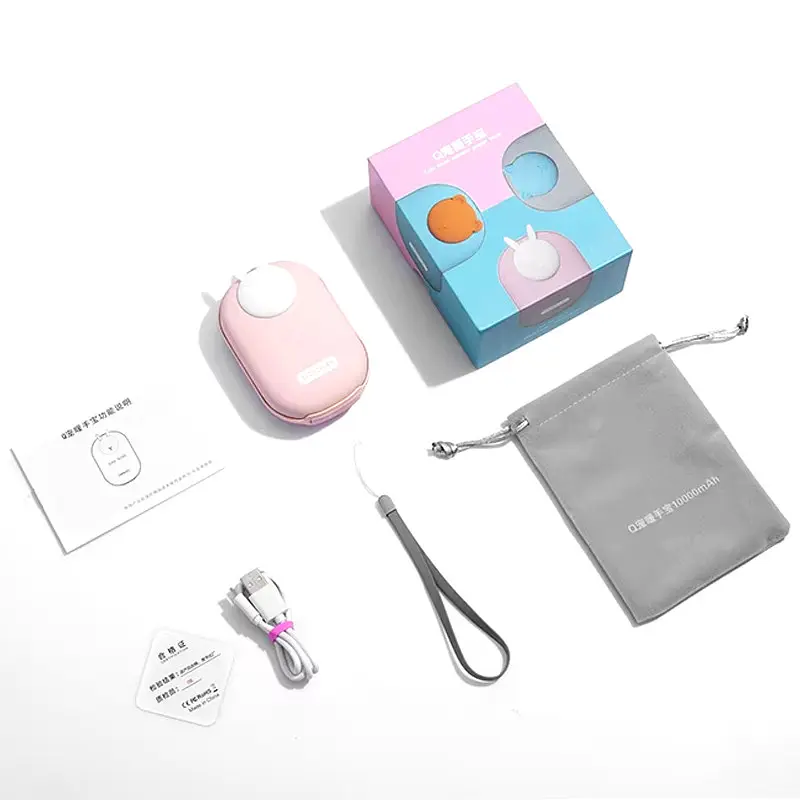 Портативное ЗУ Power Bank GXZ-N705 2in1 с обогревателем для рук 10000 mAh - фото 7