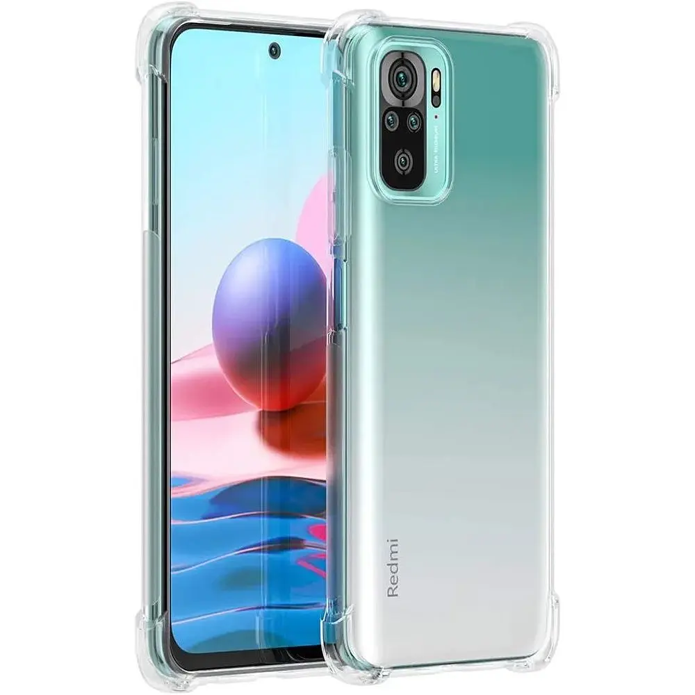 Панель BeCover Anti-Shock для Xiaomi Redmi Note 10/Note 10s Clear (706074) - фото 2