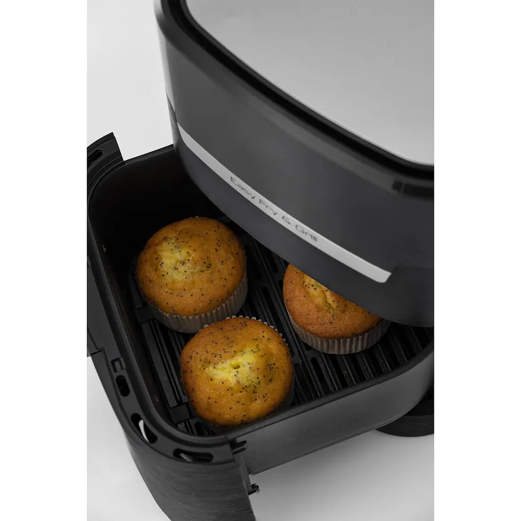 Мультипіч OBH Nordica EasyFry&Grill Precision 1550 Вт чорна (AG5058S0) - фото 6