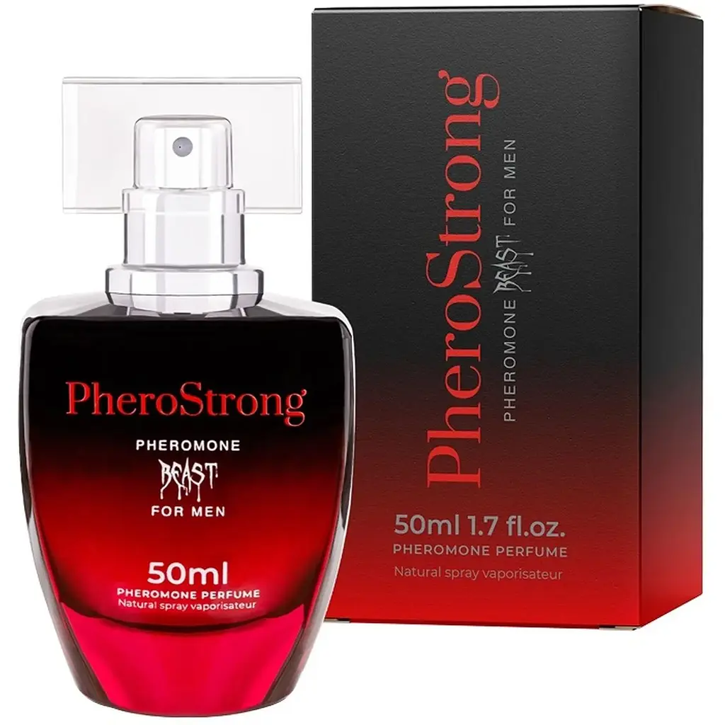 Туалетна вода із феромонами PheroStrong Beast For Men 50 ml, 3200067 - фото 2