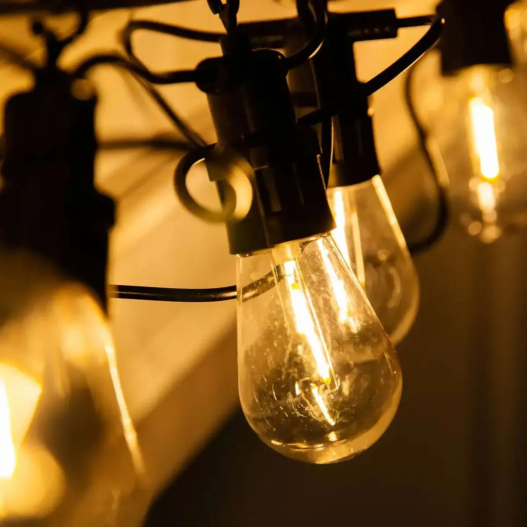Уличная ретро-гирлянда GarlandoPro 10 LED длина 5 м, теплый белый (S14Y) - фото 8