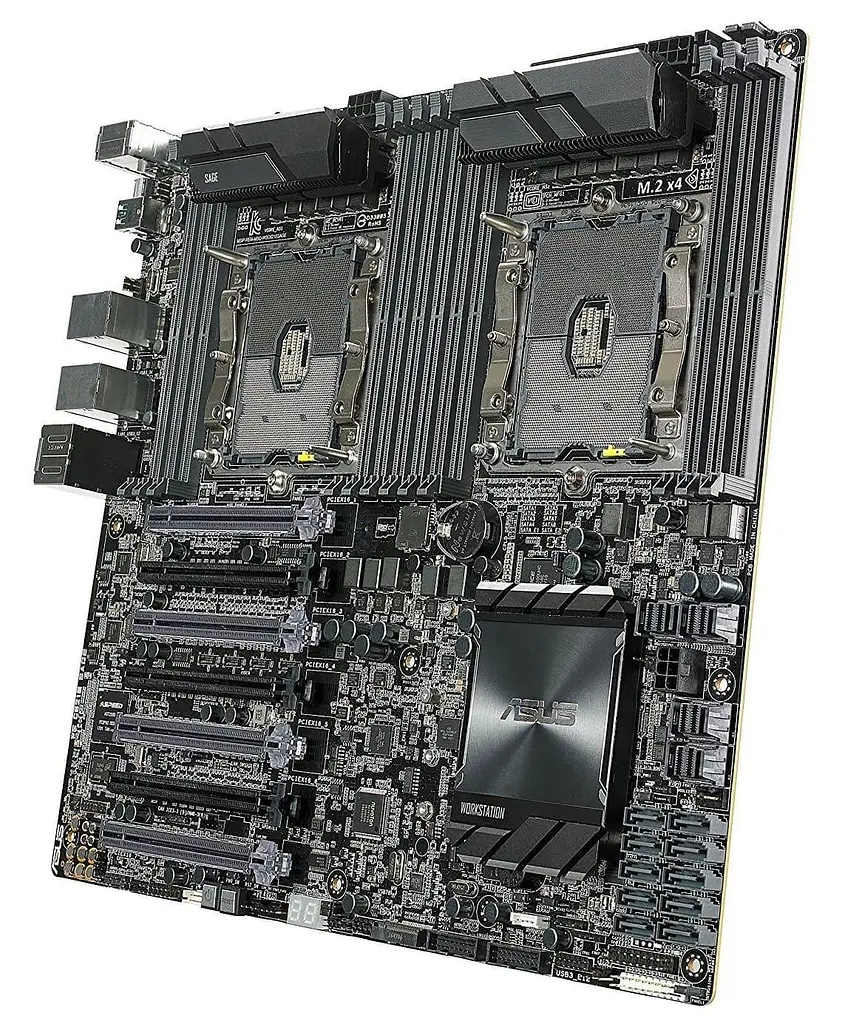 Материнська плата ASUS WS C621E SAGE (WS_C621E_SAGE) (Socket 3647, Intel C621, EEB) Б/в - фото 2