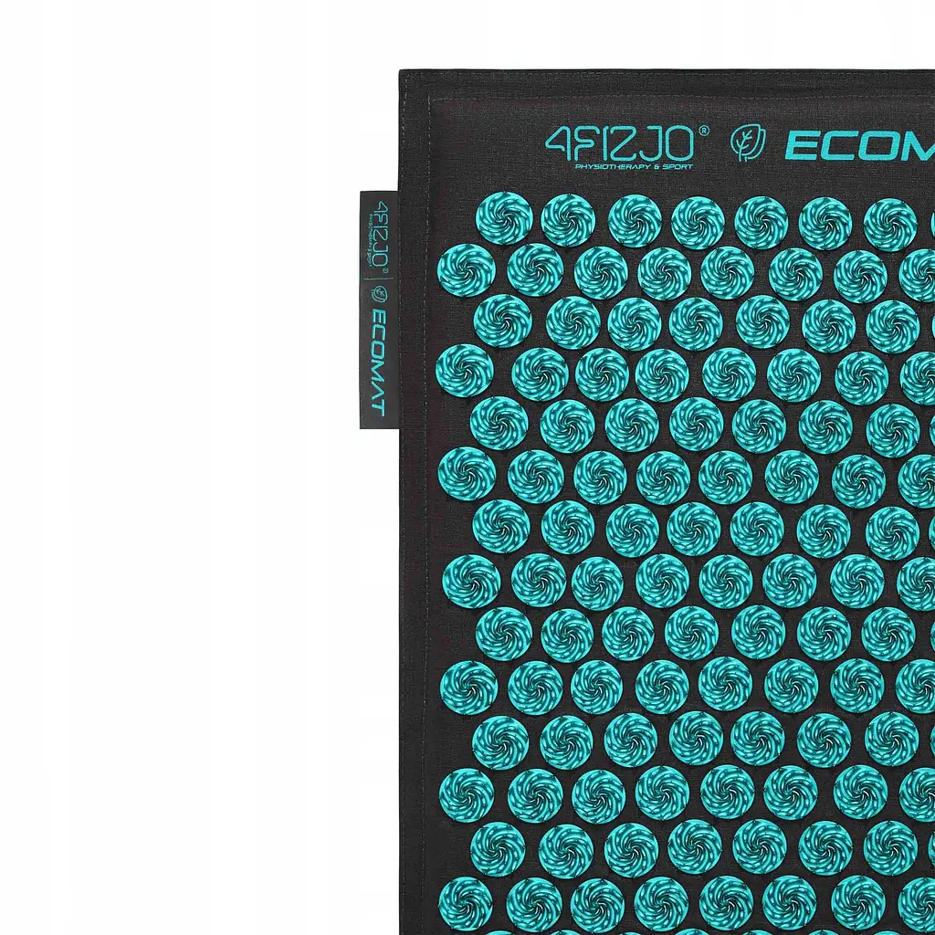 Килимок акупунктурний з подушкою 4FIZJO Eco Mat Аплікатор Кузнєцова 4FJ0421 Black/Blue (P-5907739316684) - фото 12