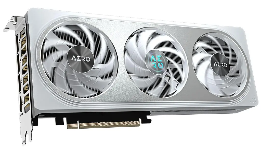 Видеокарта Gigabyte RTX 5060 8G AERO OC (GV-N5060AERO OC-8GD) (GDDR7, 128 bit, PCI-E v5.0 x16) U1 - фото 4