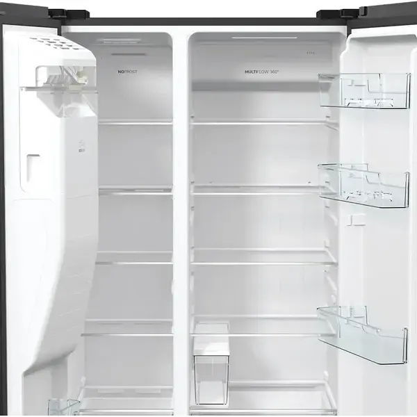 Холодильник Gorenje SBS 179х70х92 см 2 двері 376(190) л А++ NF+ Інв. диспенсер генератор льоду Зовн. Диспл чорний - фото 10