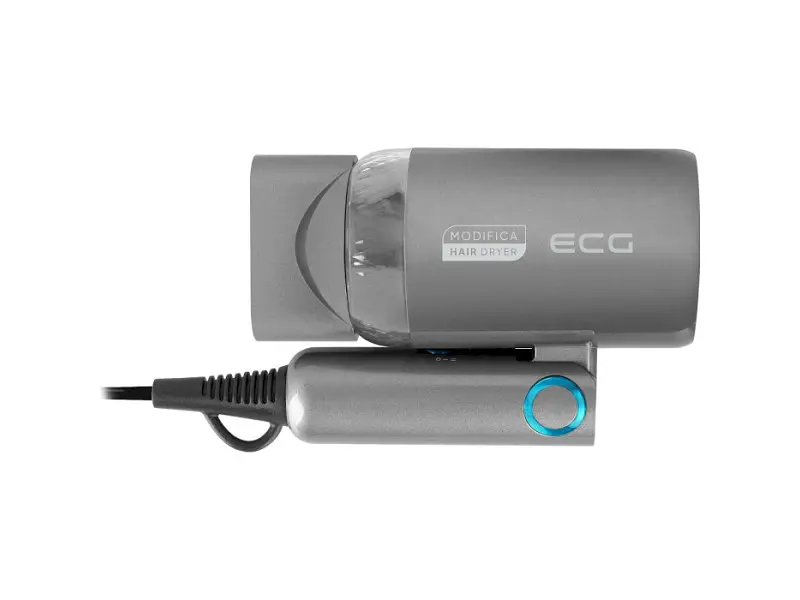 Фен ECG Modifica Grigio Piccolo дорожній (зі складаною ручкою) - фото 6