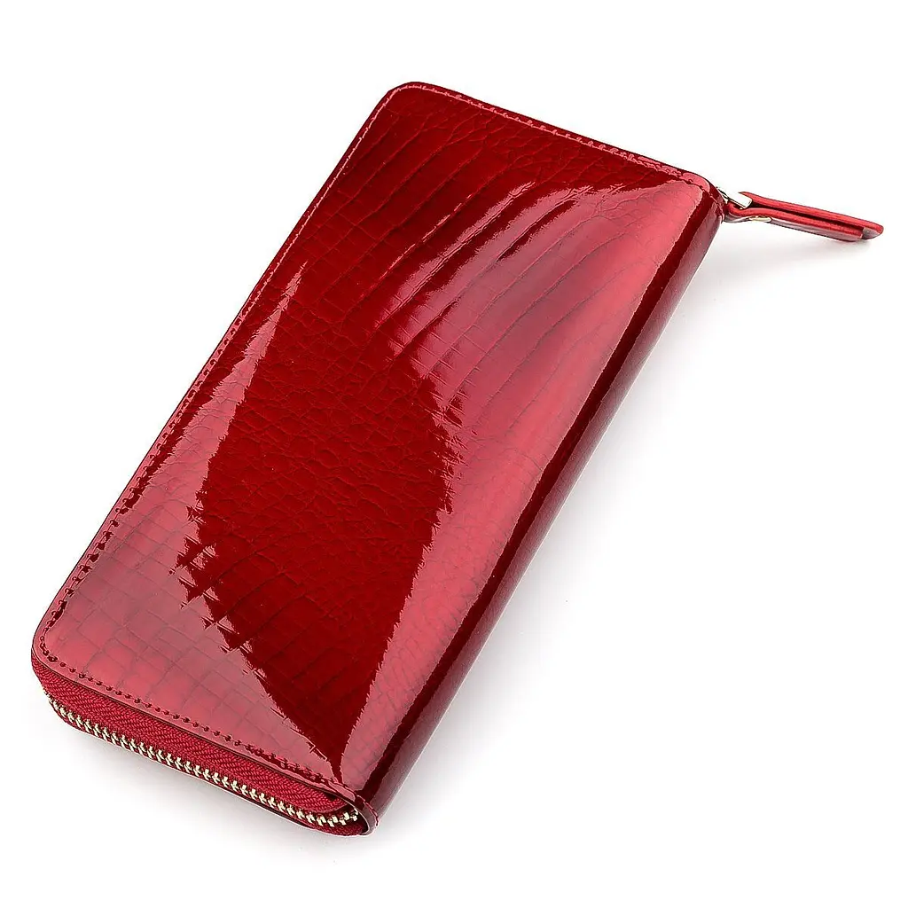 Гаманець жіночий ST Leather 18436 (S7001A) місткий червоний - фото 6