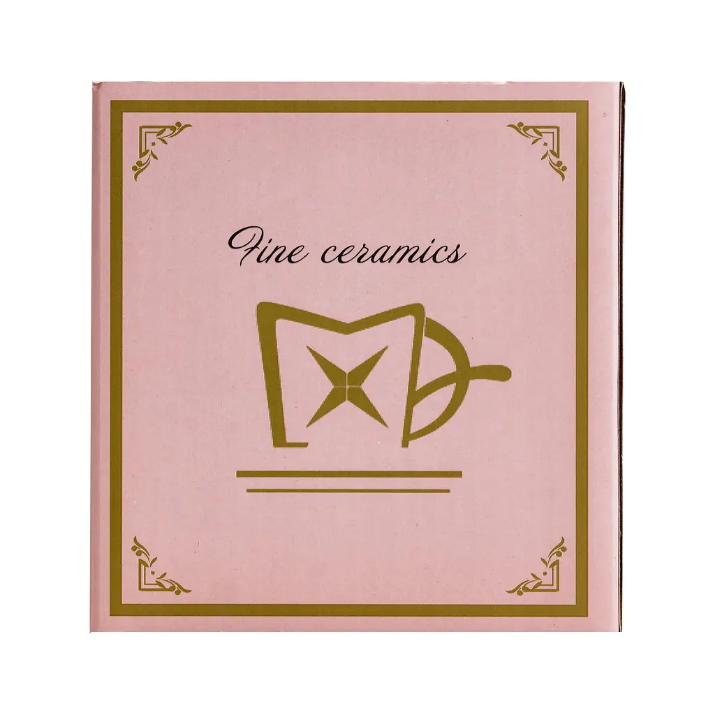 Чашка керамическая Happy Life Fine Ceramics 400 мл красная HP7189R - фото 3