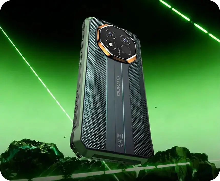 Смартфон Oukitel G7 4/128GB Green [171089] - фото 4