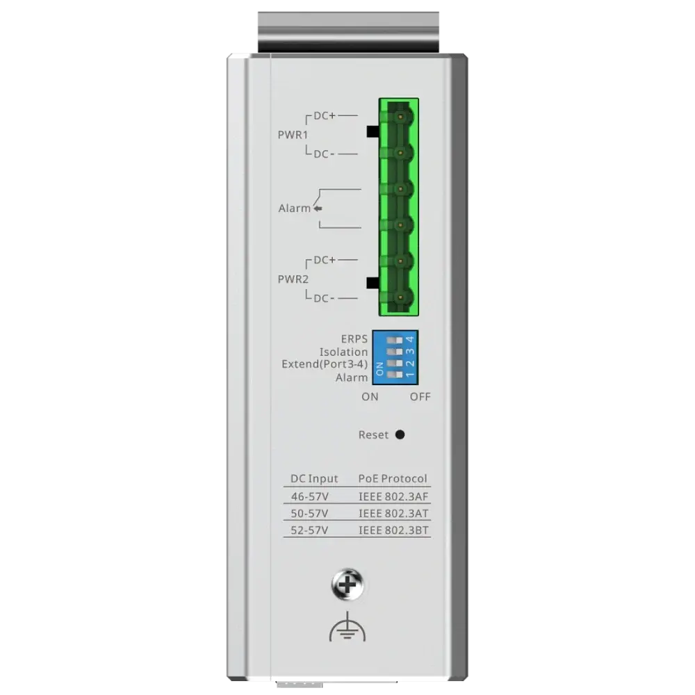Комутатор Ruijie Reyee 4 порти керований PoE++ (RG-NIS2100-4GT2SFP-HP) - фото 2