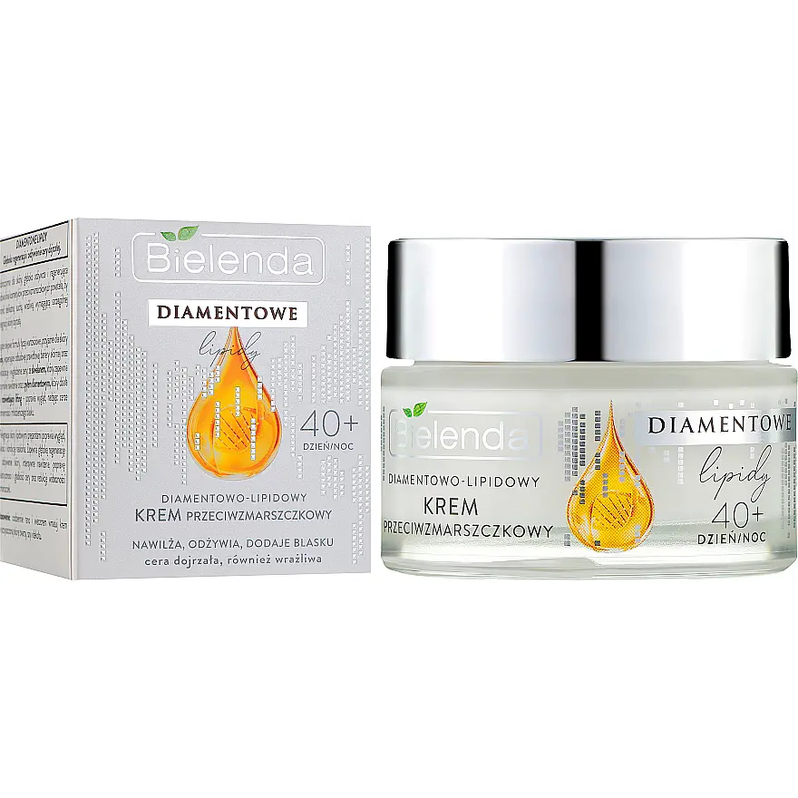 Крем для обличчя Bielenda Diamond Lipids 40+ проти зморшок 50 мл - фото 2