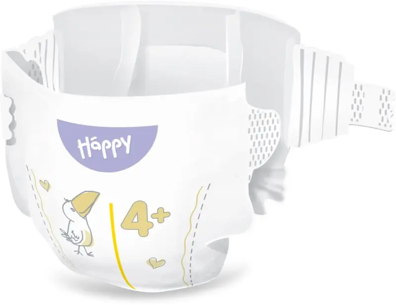 Підгузки дитячі одноразові Bella Baby Happy Maxi Plus 4+ (9-15 кг) 56 шт. - фото 2