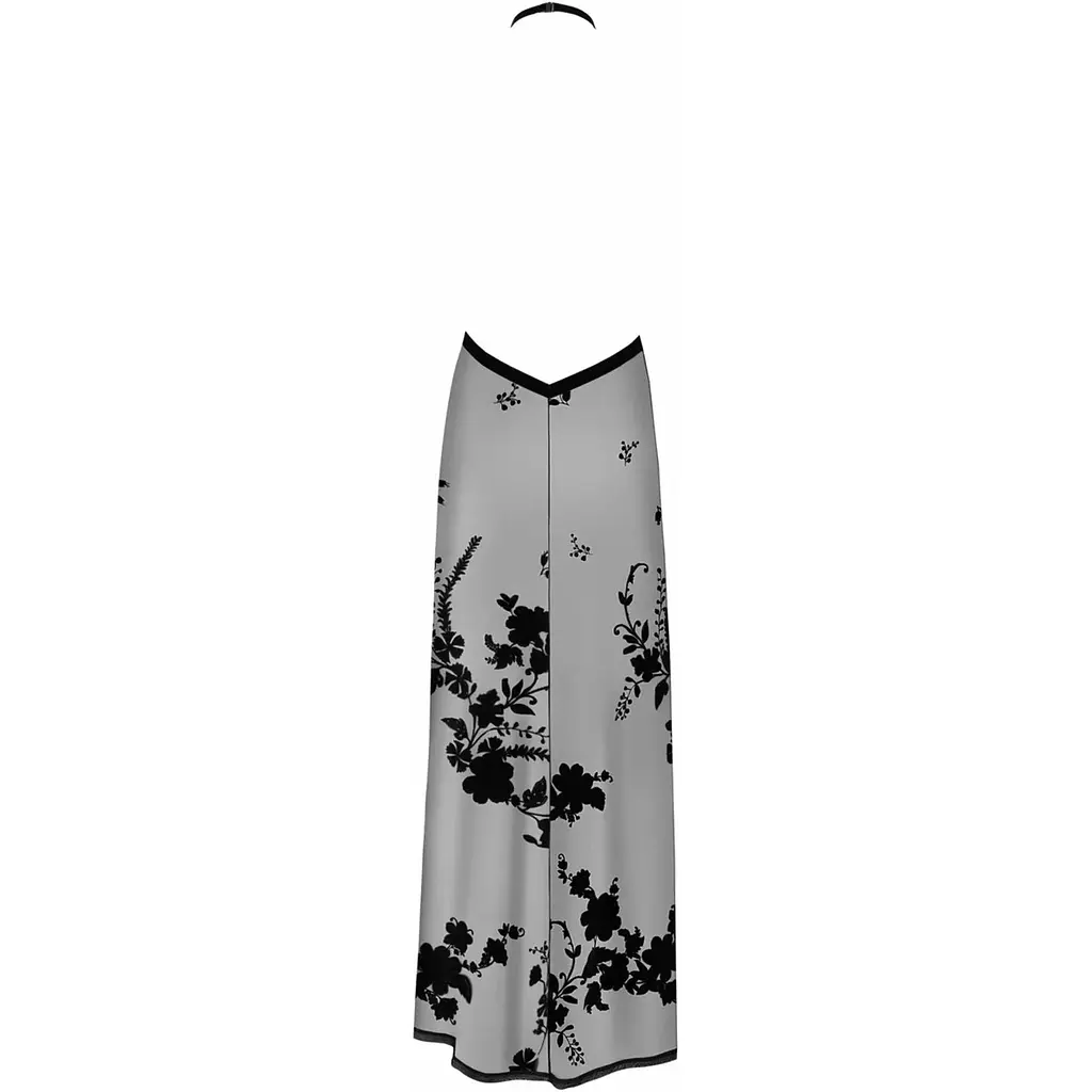 Сукня Noir Handmade F312 Divinity long fLocked mesh dress With open back - M - фото 5