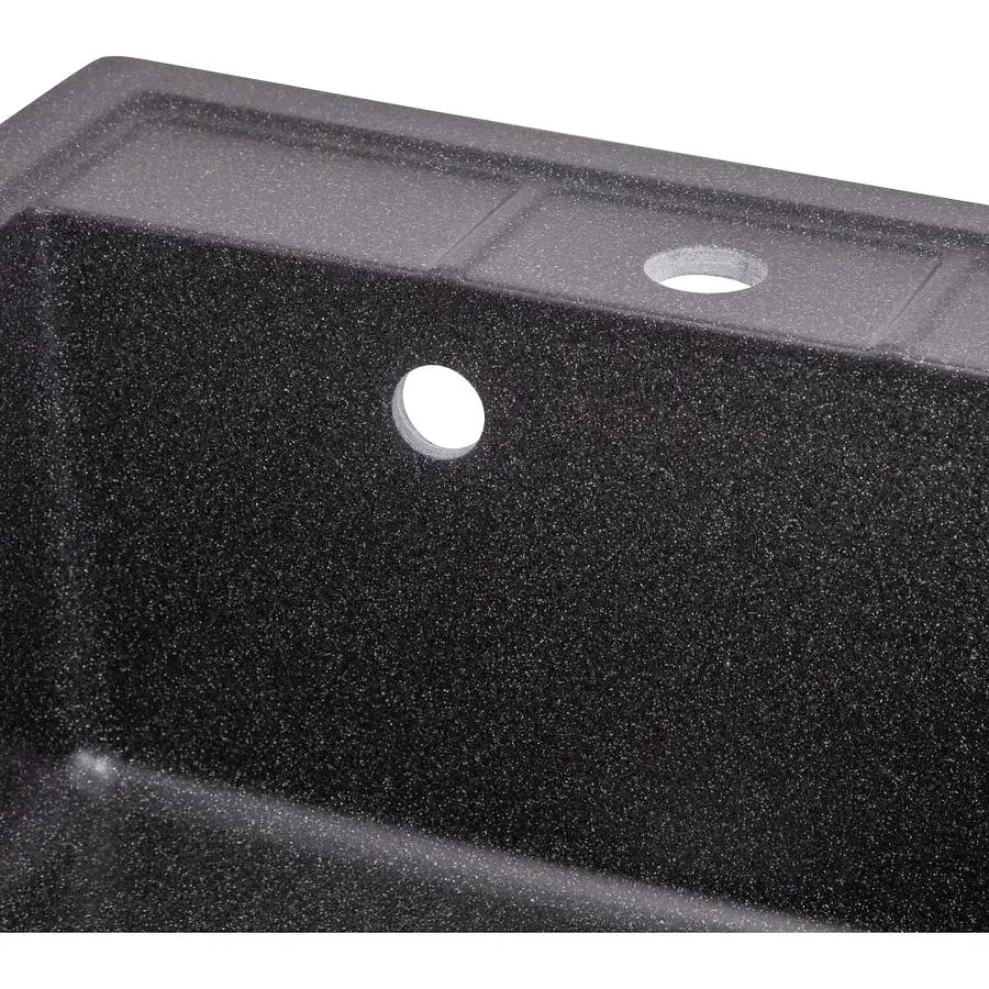 Кухонная мойка Lidz 460x515/200 GRF-13 графит (LIDZGRF13460515200) - фото 3