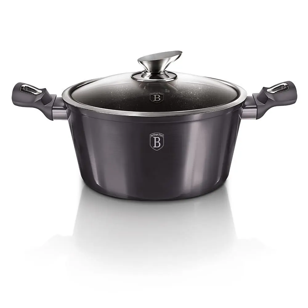 Каструля Metallic Line Carbon Pro Edition 2,5 л Berlinger Haus ⌀20 см kuh0009099 - фото 2