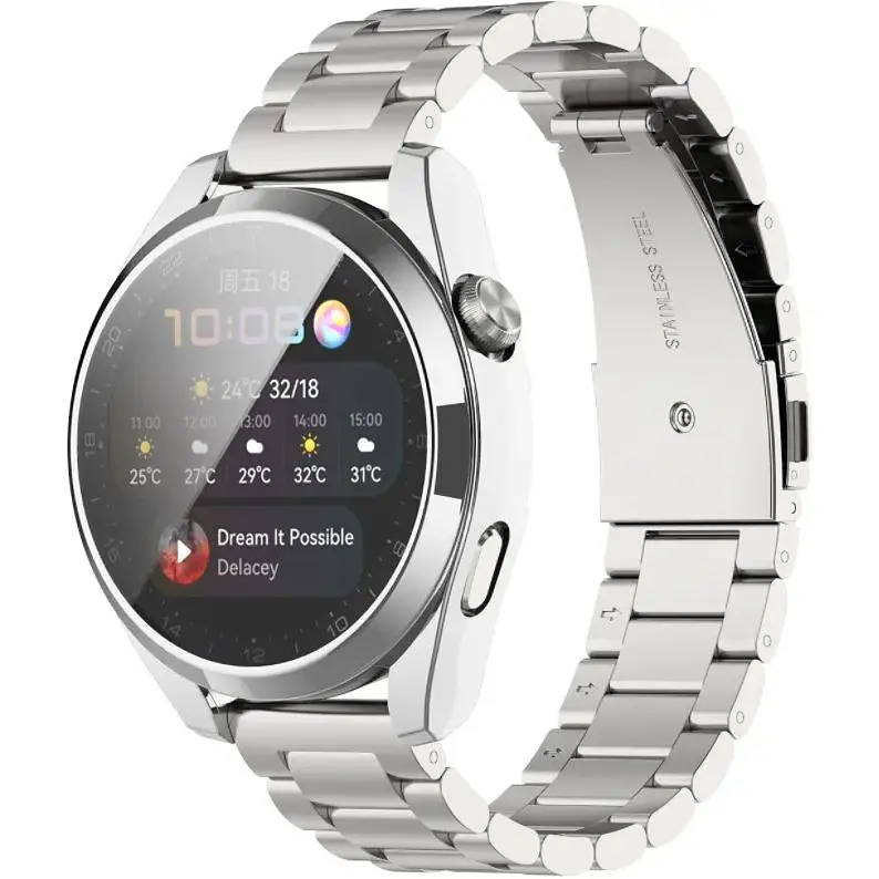 Чохол-накладка DK Silicone Face Case для Huawei Watch 3 Pro (silver) - фото 2