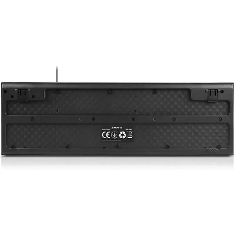 Клавіатура REAL-EL RK-507 USB Black (EL123100050) - фото 6