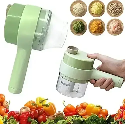 Ручний електричний подрібнювач для овочів Food Chopper Catling багатофункціональний 4 в 1 - фото 2