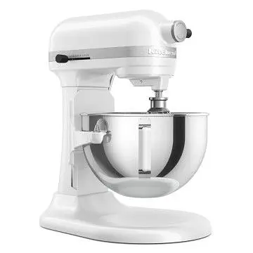 Кухонна машина KitchenAid Heavy Duty 5,2 л 5KSM55SXXEWH з підйомною чашею, білий - фото 3