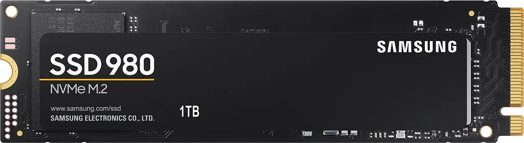 Накопичувач SSD Samsung 980 M.2 PCIe 3.0 x4 NVMe 3D TLC 1TB (MZ-V8V1T0BW)