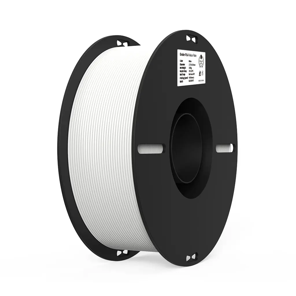 Пластик для 3D-принтера Creality PLA 2x1кг, 1.75мм, white+black (3301010337) - фото 2