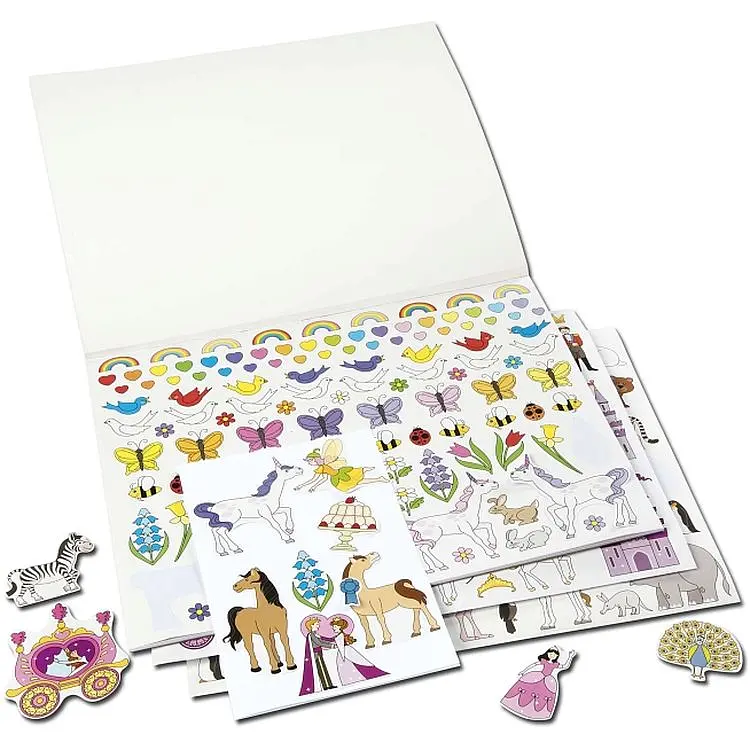 Набор наклеек Melissa & Doug 700 шт. розовый (MD4247)          - фото 3