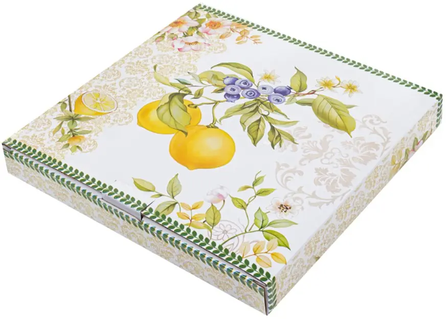 Набір з 2-х тарілок Lefard лимон 26 см (924-854) - фото 3