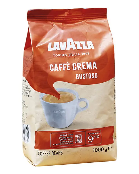 Кава в зернах Lavazza Caffe Crema Gustoso 1 кг