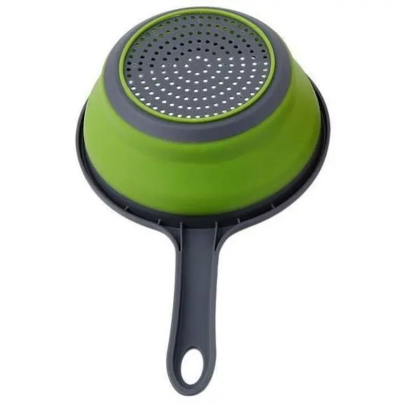 Друшляк-трансформер з ручкою Stenson МН-3826S green (35221) - фото 6