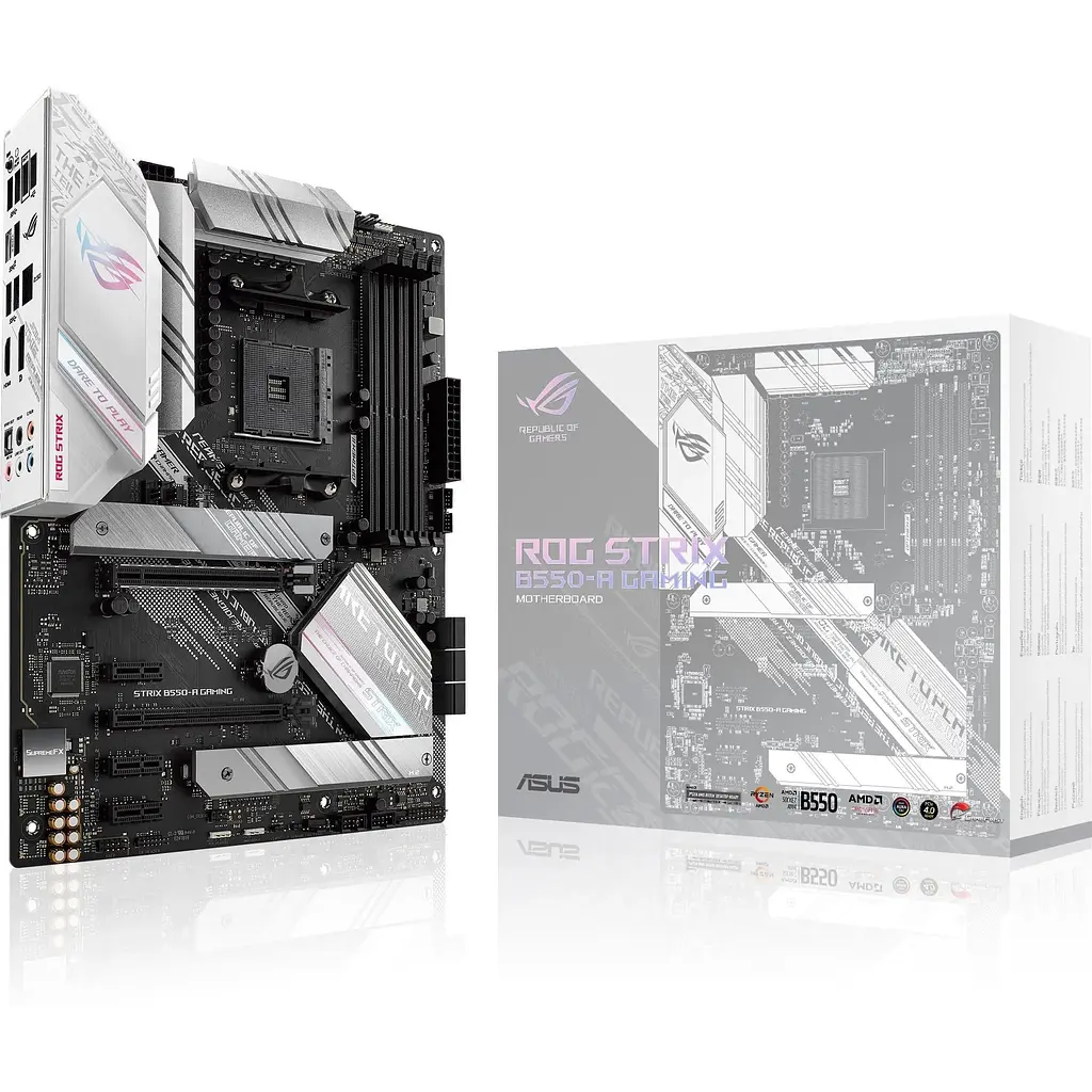 Материнская плата Asus Strix B550-A Gaming sAM4 B550 4xDDR4 M.2 HDMI DP ATX - фото 10