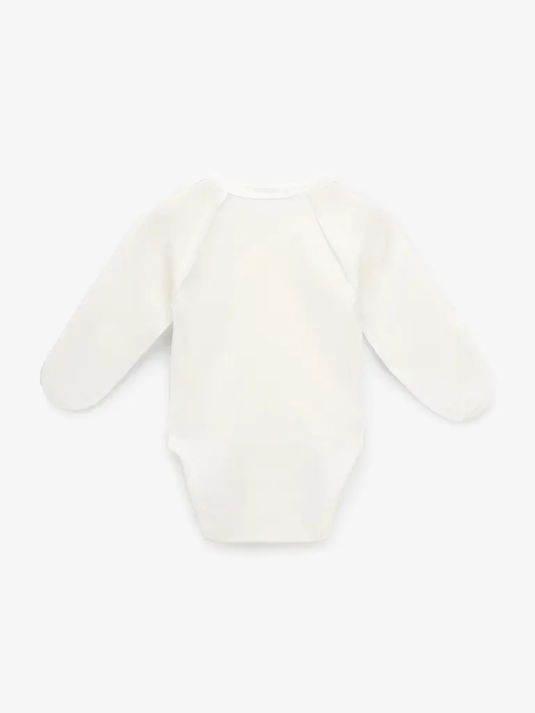 Боді на запах для малюків Тімі Т12/1-Фт56 56 см Молочний shop (4820000253512) - фото 5