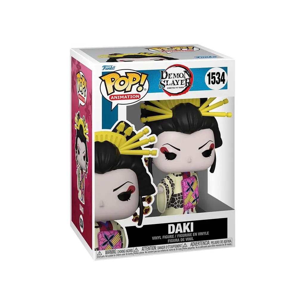 Фигурка Funko Pop Клинок рассекающий демонов Даки Demon Slayer Daki 10 см FP DS D 1534 - фото 3